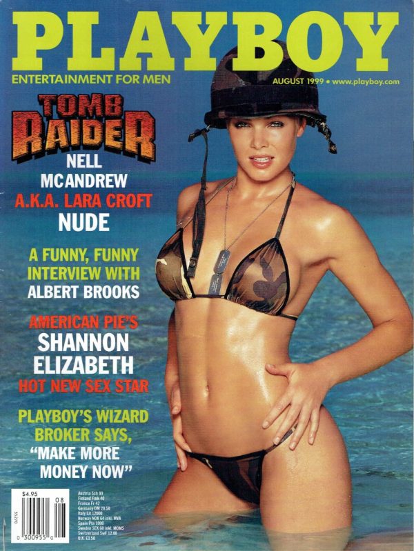 PLAYBOY US MAGAZINES AUGUST 1999 BACK ISSUES TILLEYS SHEFFIELD