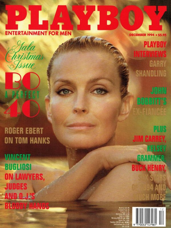 PLAYBOY US MAGAZINE DECEMBER 1994 BO DEREK