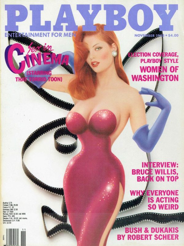PLAYBOY US MAGAZINES NOVEMBER 1988 STACI LEIGH