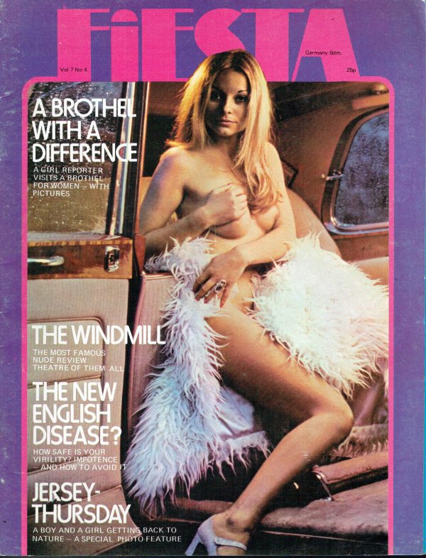 FIESTA UK ADULT CONTENT MAGAZINE VOL 7 NO 4 1973 THE WINDMILL - Image 2