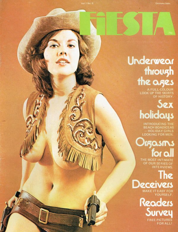 FIESTA UK ADULT CONTENT MAGAZINE VOL 7 NO 8 1973 JOSIE16.00 - Image 2