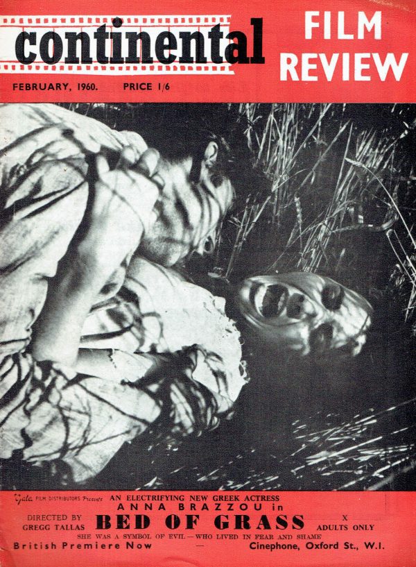 CONTINENTAL FILM REVIEW UK MAGAZINE FEBRUARY 1960 ELKE SOMMER