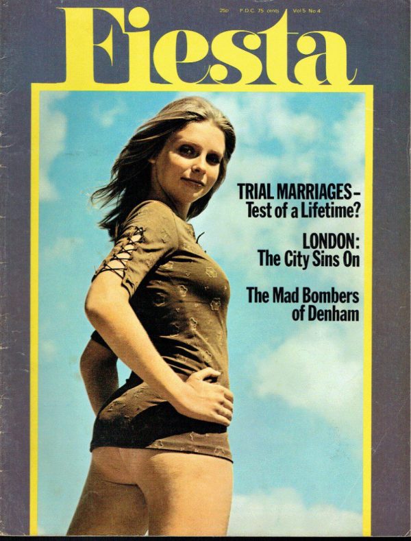 FIESTA UK VINTAGE ADULT CONTENT MAGAZINE VOL 5 NO 4 JUNE 1971 - Image 2