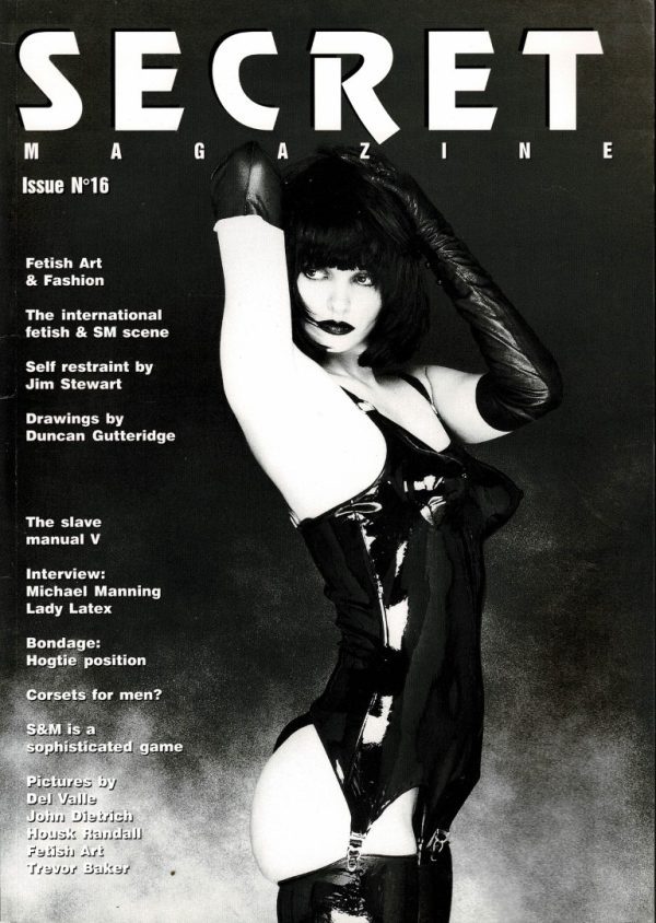 SECRET MAGAZINE EU FETISH MAGAZINE NO 16 1990 ' S 