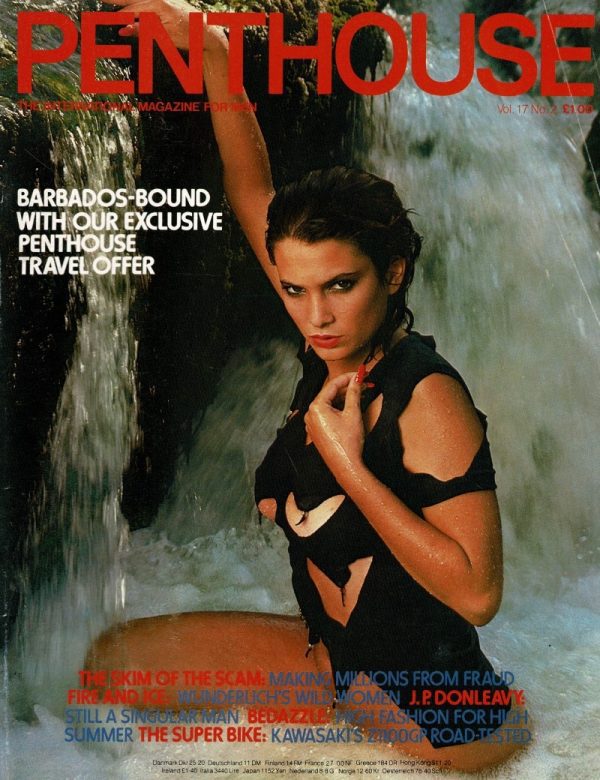 PENTHOUSE UK ADULT MAGAZINE  VOL 17 NO 2 1982 CARLA RUSSEL