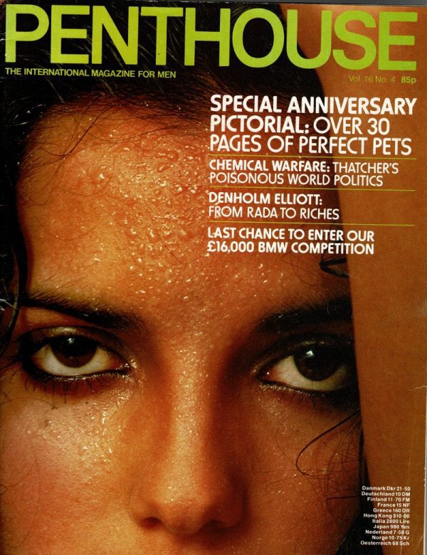 PENTHOUSE UK ADULT MAGAZINE  VOL 16 NO 4 1981 CODY CARMACK