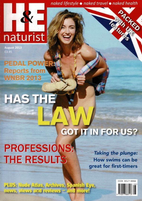 H AND E NATURIST UK MAGAZINE AUGUST 2013 NUDISM