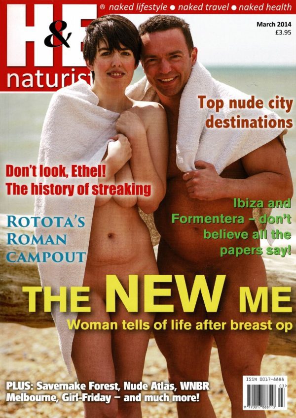 H AND E NATURIST UK MAGAZINE MARCH 2014 NUDISM