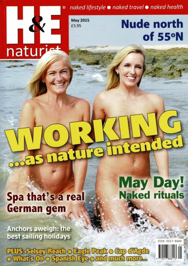 H AND E NATURIST UK MAGAZINE MAY 2015 NUDISM
