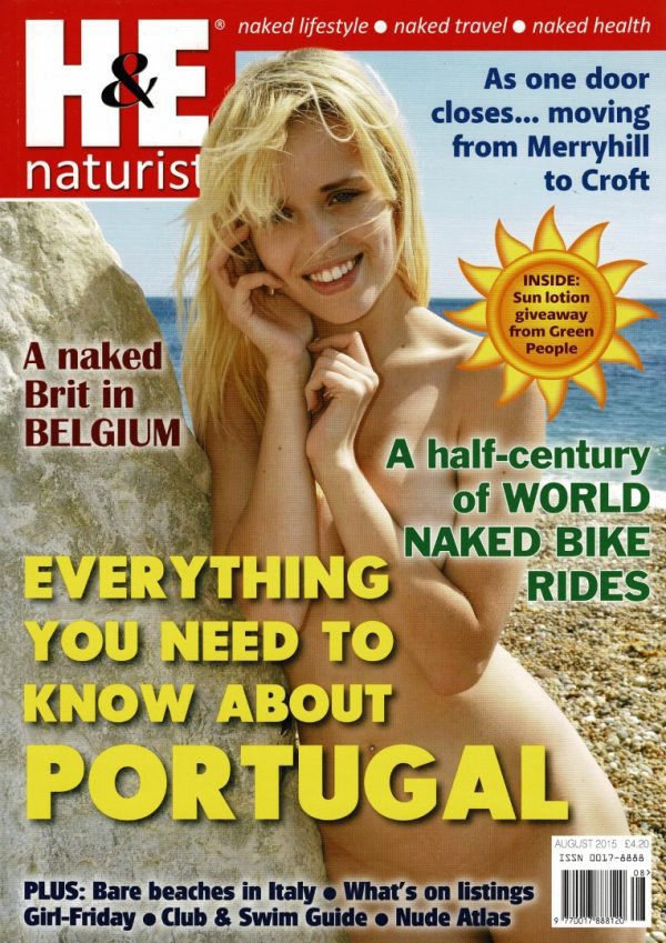 H AND E NATURIST UK MAGAZINE AUGUST 2015 NUDISM