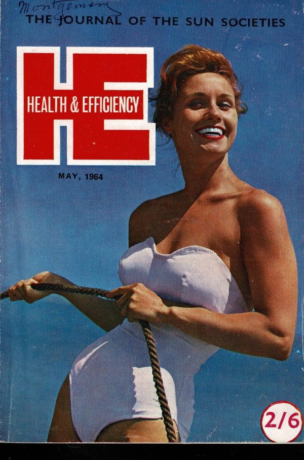 HEALTH AND EFFICIENCY NATURIST UK MAGAZINE MAY 1964