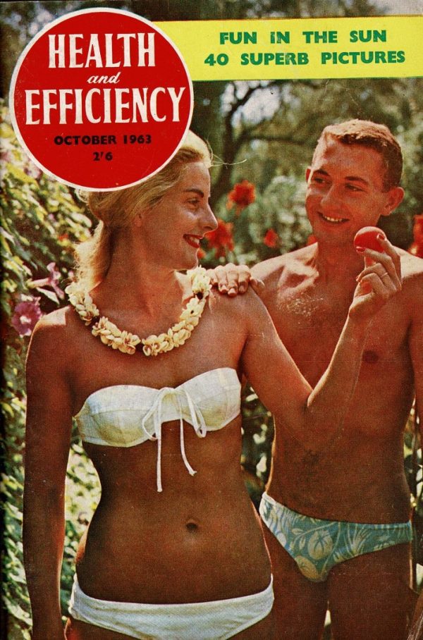 HEALTH AND EFFICIENCY NATURIST UK MAGAZINE OCTOBER 1963