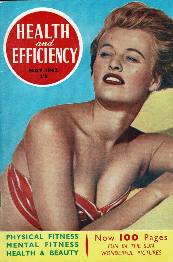 HEALTH AND EFFICIENCY NATURIST UK MAGAZINE MAY 1962