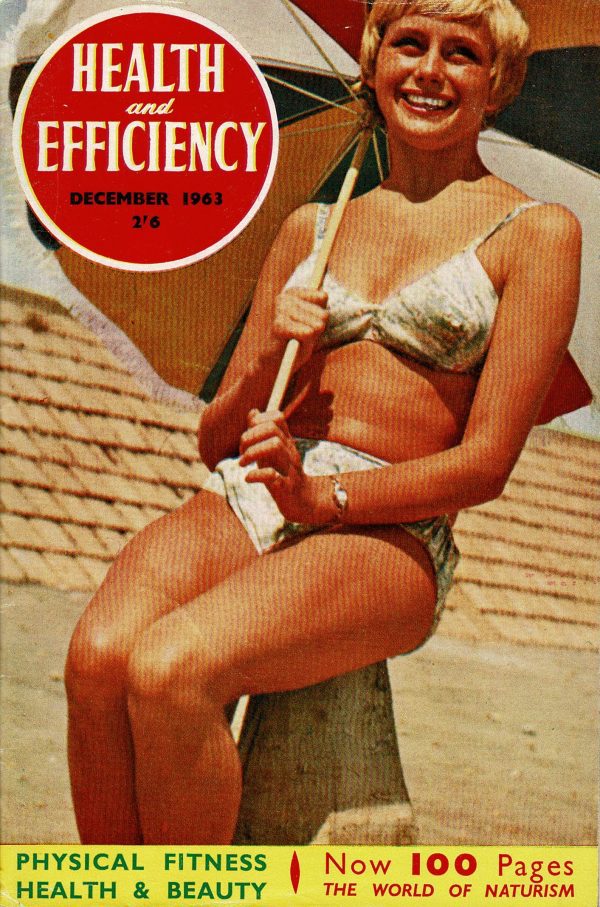 HEALTH AND EFFICIENCY NATURIST UK MAGAZINE DECEMBER 1963
