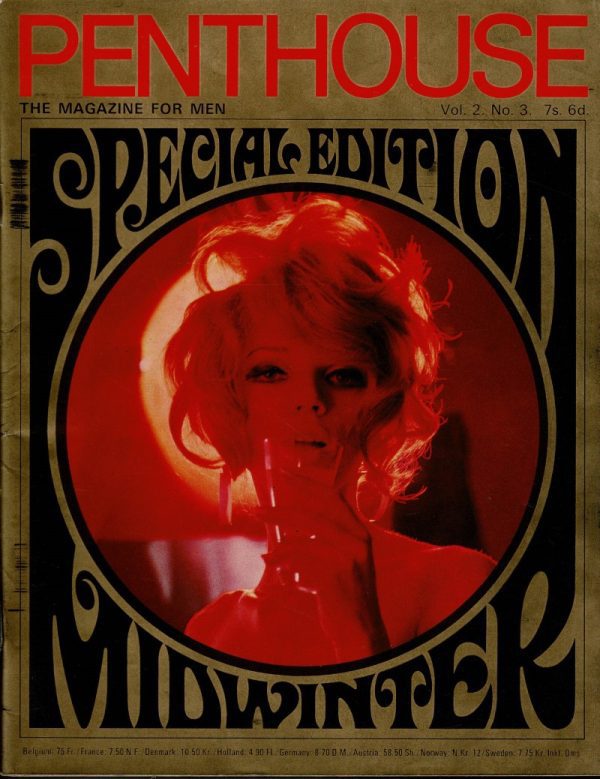 PENTHOUSE  UK  MAGAZINE  VOL 2 NO 3 DECEMBER 1966