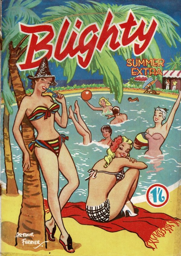 BLIGHTY UK MAGAZINE SUMMER EXTRA 1957 SHANE CORDELL
