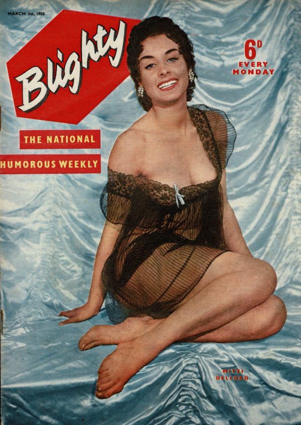 BLIGHTY UK MAGAZINE MARCH 1ST 1958 LAURENCE PAYNE