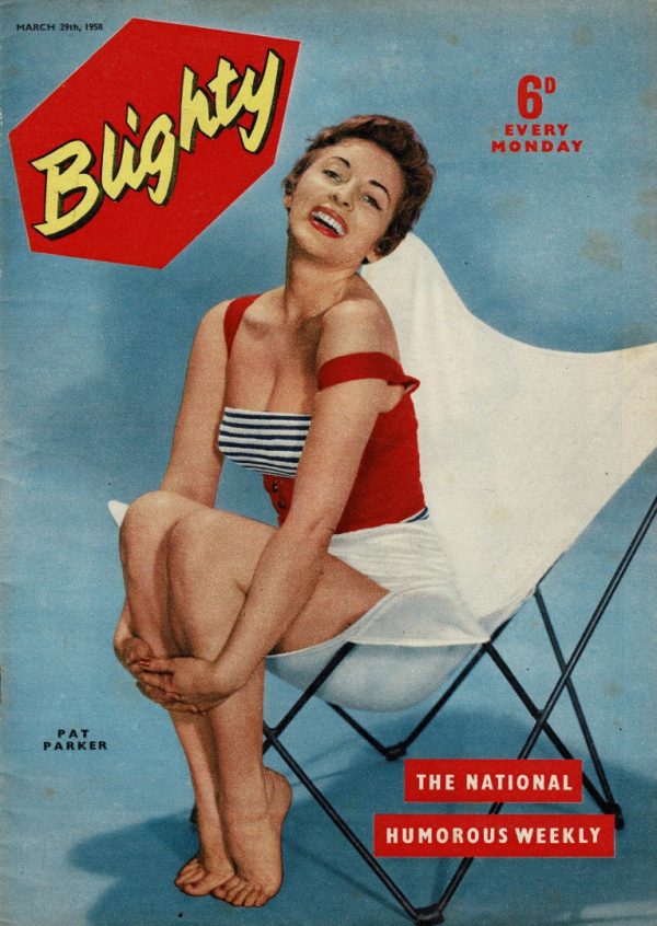 BLIGHTY UK MAGAZINE MARCH 29TH 1958 JACK MAHONEY 