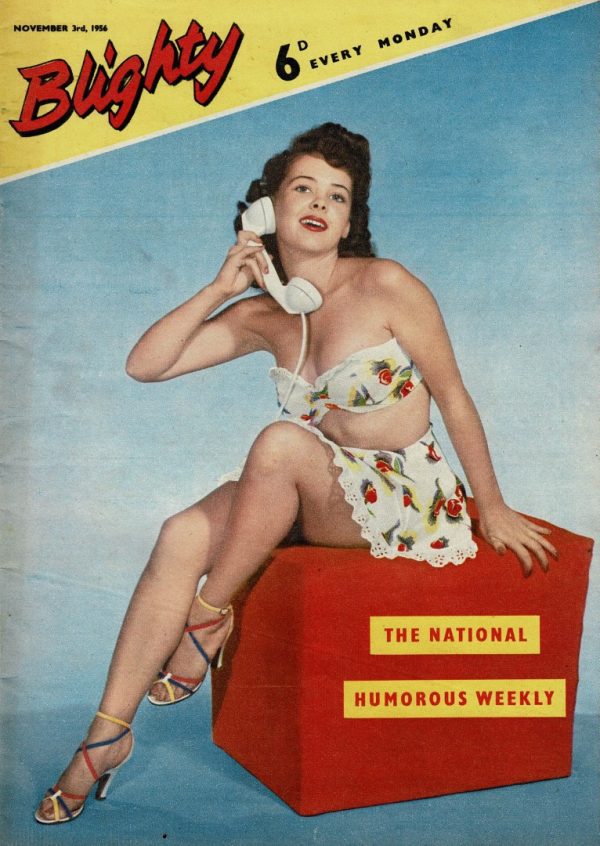 BLIGHTY UK MAGAZINE NOVEMBER 3RD 1956 CORNEL WILDE 