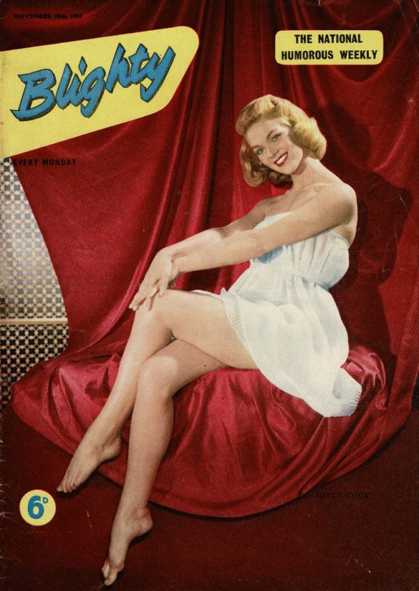 BLIGHTY UK MAGAZINE NOVEMBER 19TH 1955 JACK PALANCE