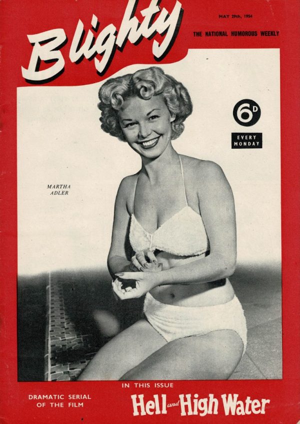 BLIGHTY UK MAGAZINE  MAY 29TH 1954 TONY CURTIS