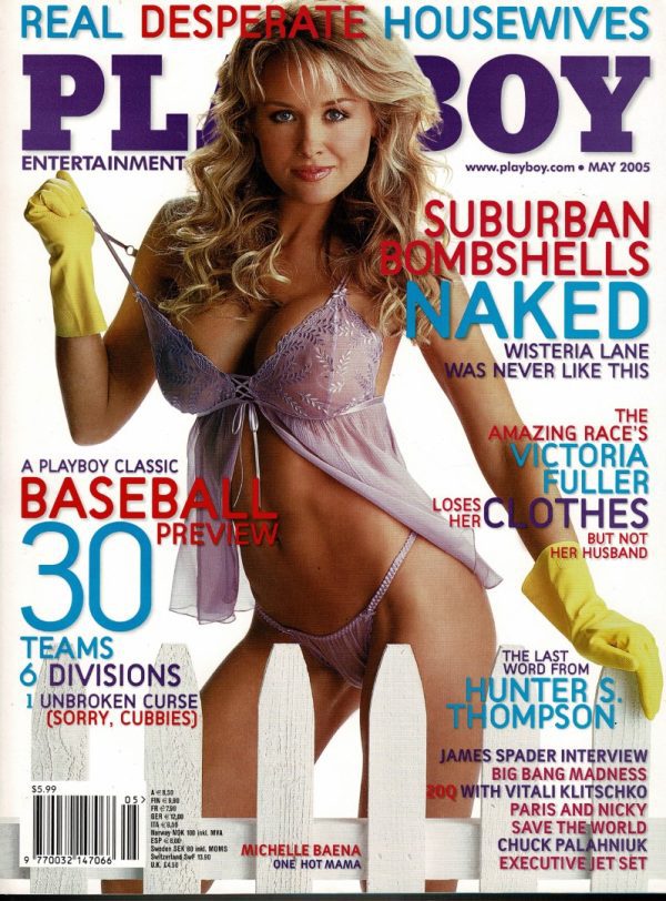 PLAYBOY MONTHLY US MAGAZINE MAY 2005 Michelle Baena