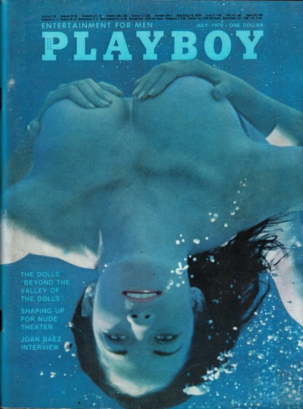 PLAYBOY MONTHLY US MAGAZINE JULY 1970 Janet Wolf