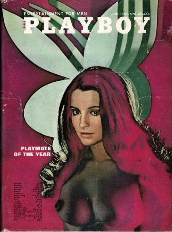 PLAYBOY MONTHLY US MAGAZINE JUNE 1970 Claudia Jennings