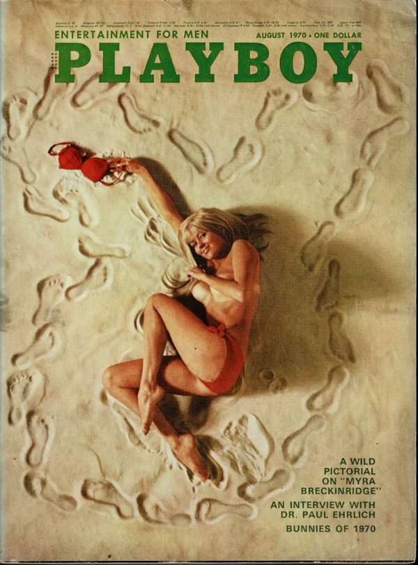 PLAYBOY MONTHLY US MAGAZINE AUGUST 1970 Linda Donnelly