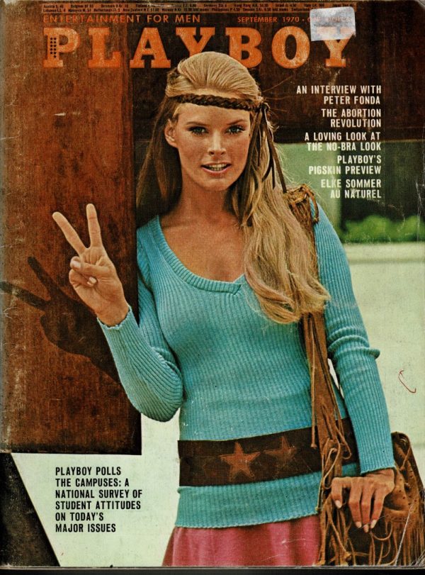 PLAYBOY MONTHLY US MAGAZINE SEPTEMBER 1970 Debbie Ellison