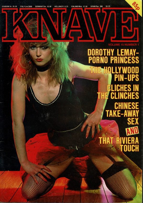 KNAVE UK MAGAZINE VOL 15 NO 1 1983