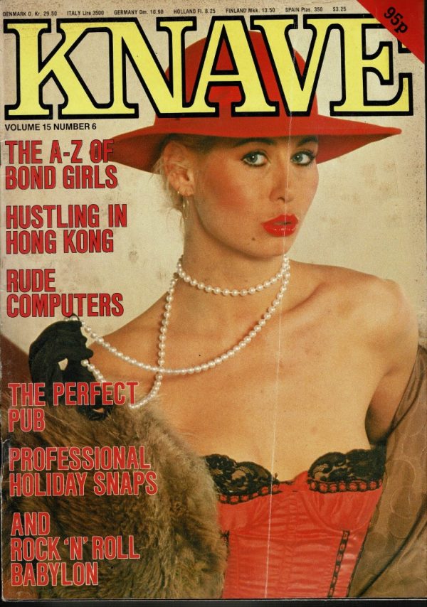 KNAVE UK MAGAZINE VOL 15 NO 6 1983