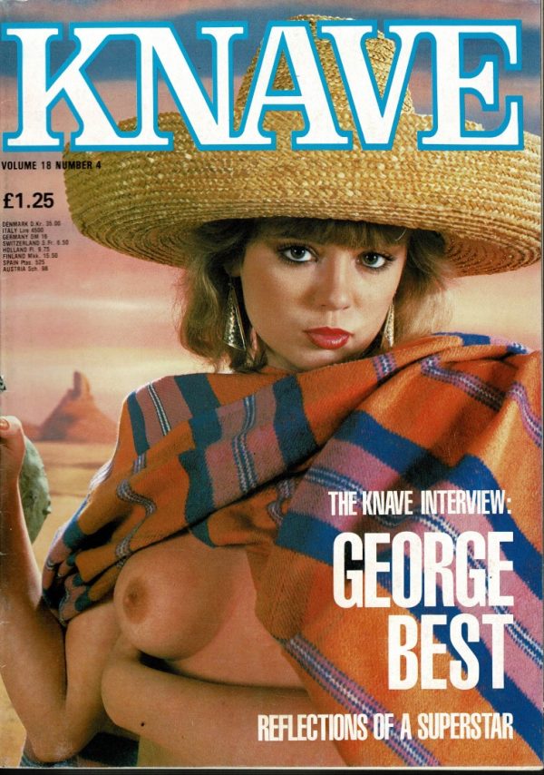 KNAVE UK MAGAZINE VOL 18 NO 4 1986