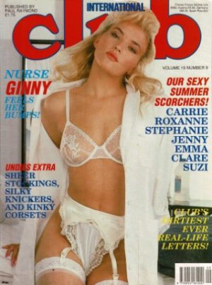 CLUB INTERNATIONAL UK MAGAZINE VOL 19 NO 9 1990