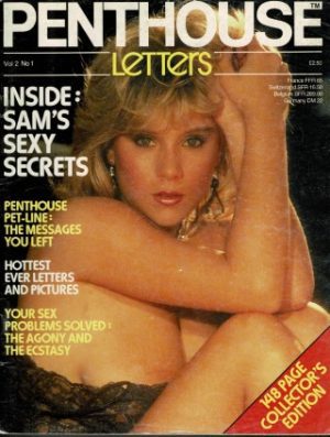 PENTHOUSE  UK  MAGAZINE  LETTERS VOL 2 NO 1 1985