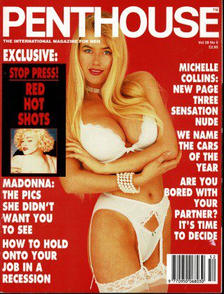 PENTHOUSE UK MAGAZINE VOL 28 NO 5 1992