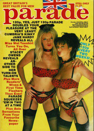 PARADE MAGAZINE UK NO 120 1989 STACEY OWEN