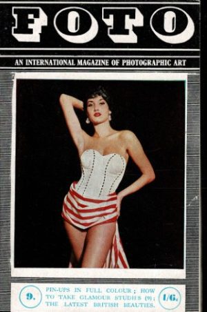 FOTO POCKET GLAMOUR MAGAZINE UK NO 9 1950 ' S