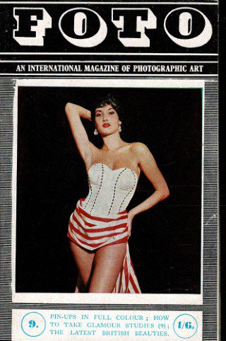 FOTO POCKET GLAMOUR MAGAZINE UK NO 9 1950 ' S