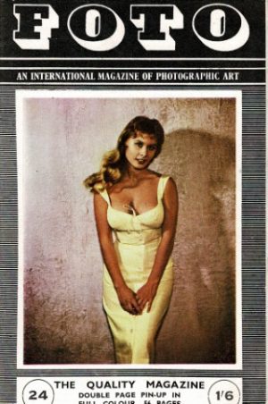 FOTO POCKET GLAMOUR MAGAZINE UK NO 24 1950 ' S