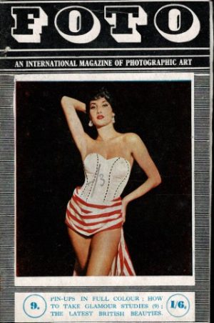 FOTO POCKET GLAMOUR MAGAZINE UK NO 9 1950 ' S