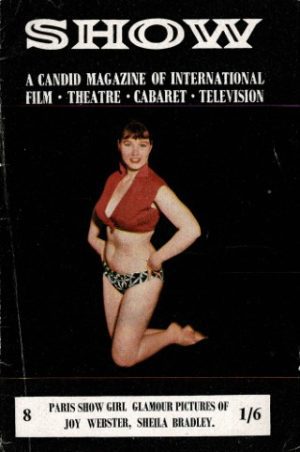 SHOW POCKET GLAMOUR MAGAZINE UK NO 8 1950 ' S