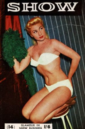 SHOW POCKET GLAMOUR MAGAZINE UK NO 14 1950 ' S