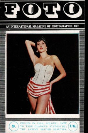 FOTO POCKET GLAMOUR MAGAZINE UK NO 9 1950 ' S