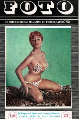 FOTO POCKET GLAMOUR MAGAZINE UK NO 23 1950 ' S