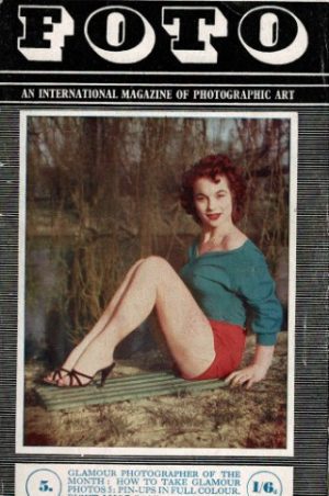 FOTO POCKET GLAMOUR MAGAZINE UK NO 5 1950 ' S