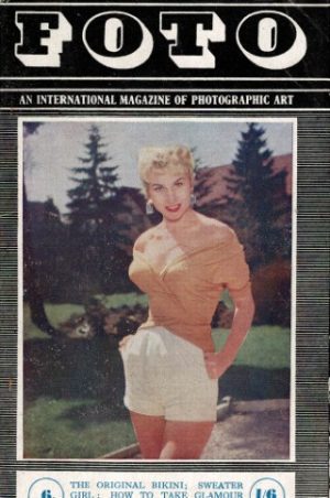 FOTO POCKET GLAMOUR MAGAZINE UK NO 6 1950 ' S