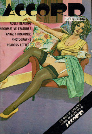 ACCORD UK VINTAGE FETISH MAGAZINE VOL 1 NO 4 1973