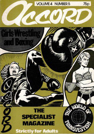 ACCORD UK VINTAGE FETISH MAGAZINE VOL 4 NO 5 1977