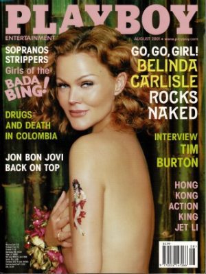PLAYBOY MONTHLY MAGAZINE US  AUGUST 2001